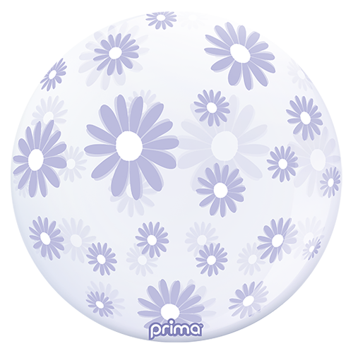[PS-LVDZ-22] 1 Sphère TM 20" Pale Lavender Daisies - Prima