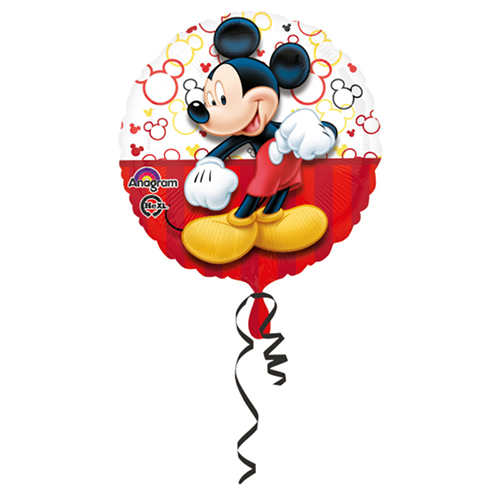 [3064501] Mickey Portrait Alu Rond 18" - Licence