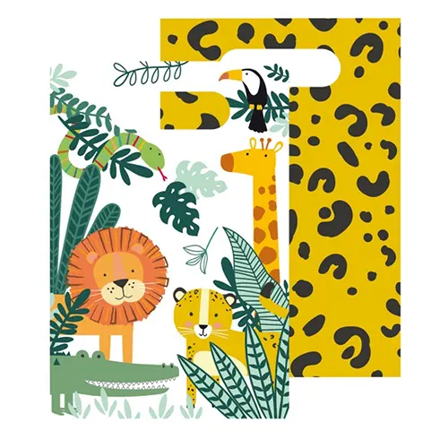 [9909354] Lot De 8 Poches Jungle - Amscan