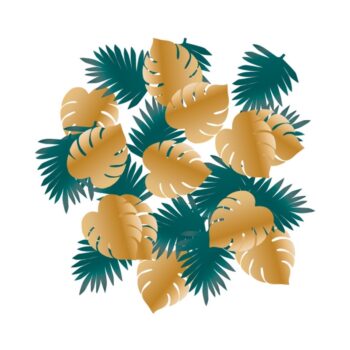 [9913805] Confettis Papiers Feuilles 