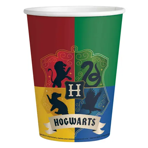 [9915076] Lot De 8 Verres 250Ml Harry Potter 