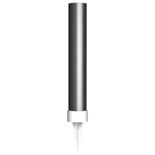 [9917691] Lot de 2 Bougies Étincelles Argent 9.5cm 