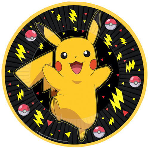 [9917104-66] Lot De 8 Assiettes 23Cm Pokemon 2024 