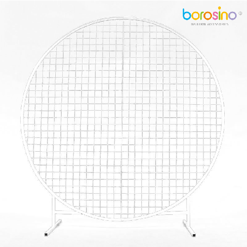 [B458A] Arche Ronde Pleine En Métal 1M – Borosino - FDS