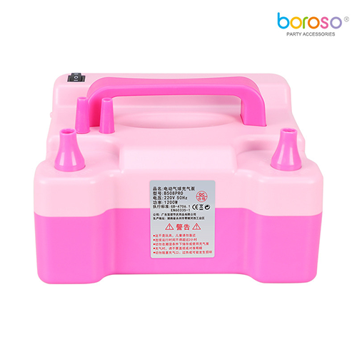 [B508PRO] Gonfleur Électrique Rose 1200W - Borosino