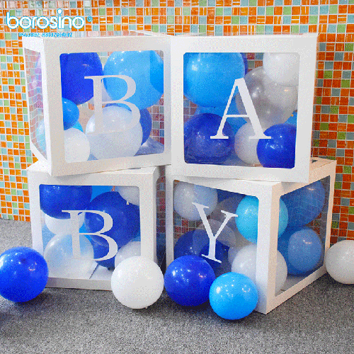 [B735B] Cubes Baby Blanc - Borosino