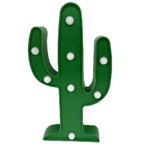 [B912] Cactus Led Mini (Environ 25Cm) – Borosino - FDS
