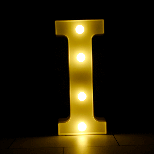 [B926-I] Lettre I Lumineuse Led – Borosino
