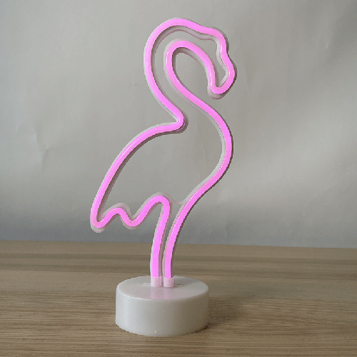 [B937] Flamant Rose Néon – Borosino - FDS
