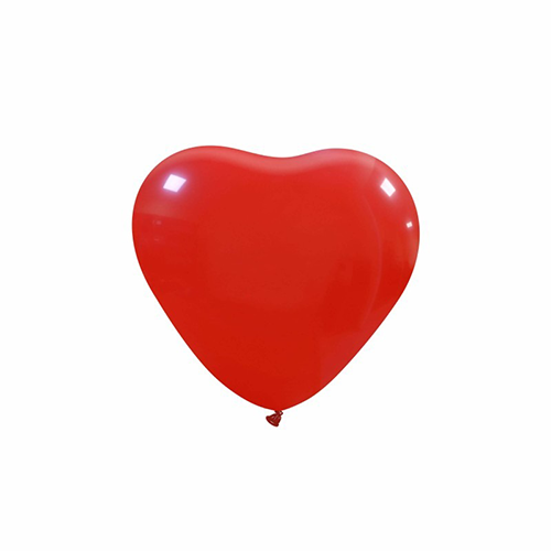 [GPF/11.04] 100 bal 6" Coeur Dark Rouge - Cattex