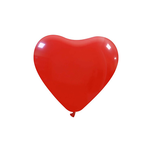 [GPF/27.04] 100 bal 8" Coeur Rouge - Cattex