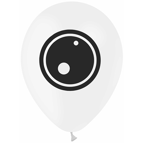 [OEIL2F] 50 Bal Latex 5" Imp Oeil 2F