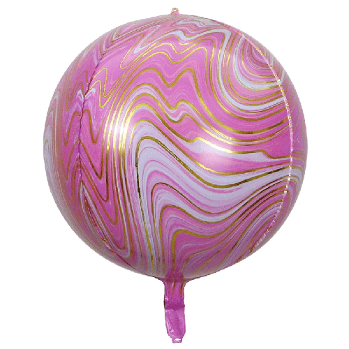 [B2248] Orbz Agathe 22" Rose et Doré - FDS