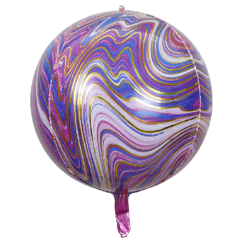 [B2249] Orbz Agathe 22" Violet et Doré - FDS