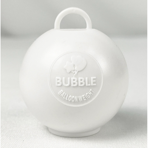 [BA-BW01W] Poids Blanc forme boule 75gr diamètre 5cm