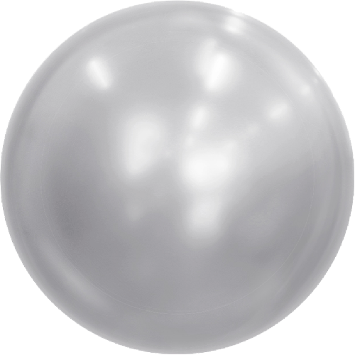[BBQ002-2-18] Metallic Bubble 18" Argent - FDS
