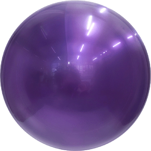 [BBQ002-8-36] Metallic Bubble 36" Violet - FDS