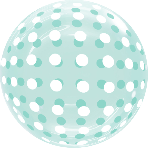[BBQ007-8] Dots Bubble 18" Vert - FDS