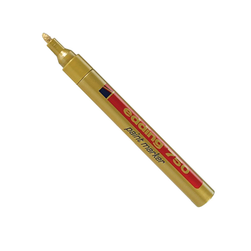 [0020B] Gold Balloon Marker – Edding