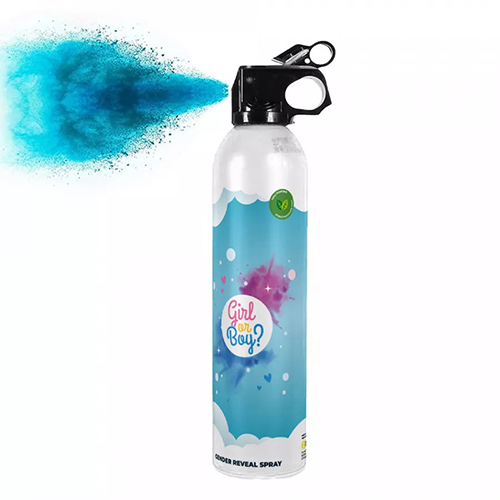 [BOMBEBLEU] Extincteur Gender Reveal Spray Blue