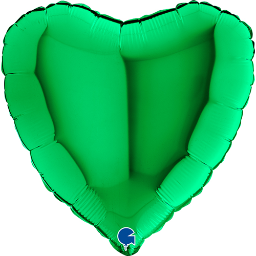[G04020GR] Coeur Green 4" Vrac - Grabo