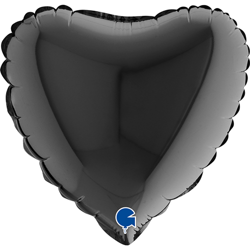 [G09004K] Coeur Noir 9" Vrac - Grabo