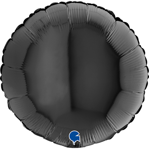 [G09104K] Rond Noir 9" Vrac- Grabo