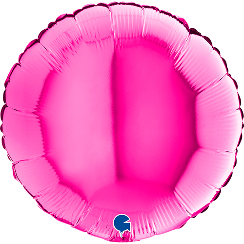 [G09114M] Rond Magenta 9" - Grabo