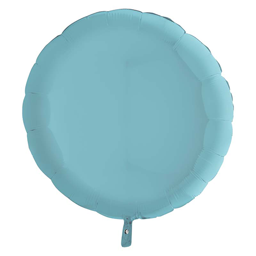 [G09121PB] Rond Bleu Pastel 9" - Grabo