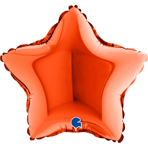 [G09215O] Étoile Orange 9" - Grabo