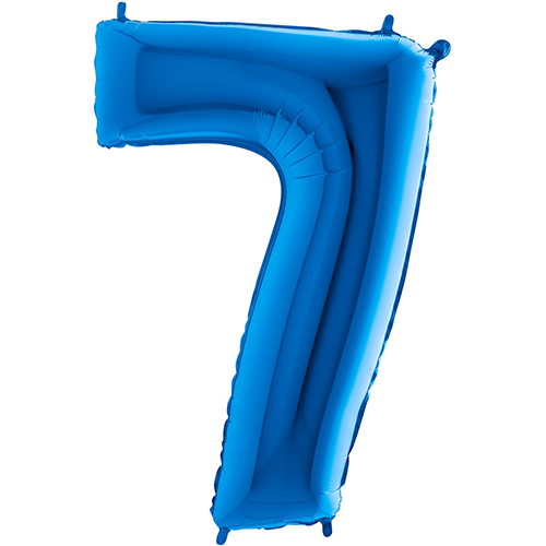 [G14007B-P] Chiffre '7' Bleu 14"  - Grabo