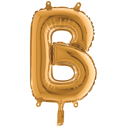 [G14212G-P] Lettre "B" Or 14"  - Grabo