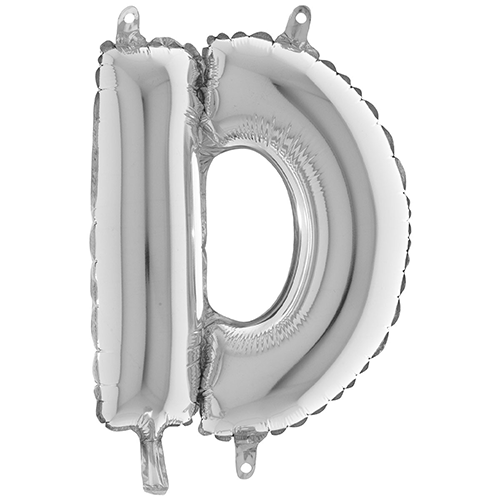 [G14239S-P] Lettre "D" Argent 14" - Grabo