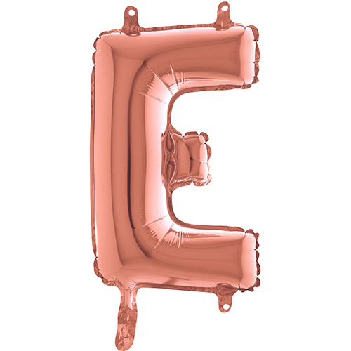 [G142423RG-P] Lettre "E" Rose Gold 14" - Grabo