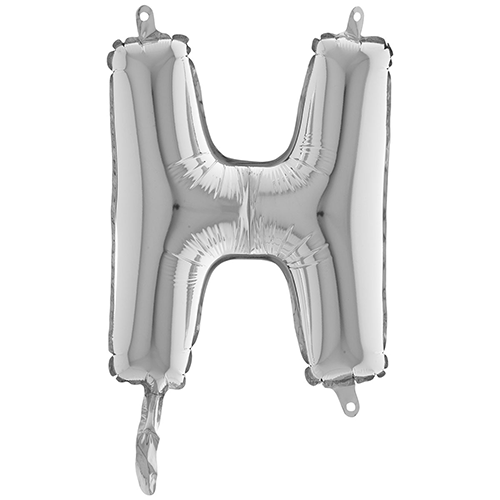 [G14279S-P] Lettre "H"  Argent 14"  - Grabo