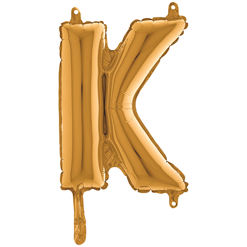 [G14302G-P] Lettre "K"  Or 14"  - Grabo