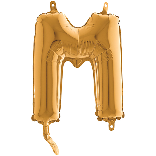 [G14322G-P] Lettre "M"  Or 14"  - Grabo