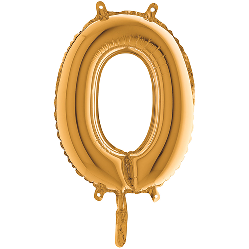 [G14342G-P] Lettre "O"  Or 14"  - Grabo