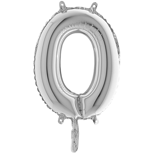 [G14349S-P] Lettre "O"  Argent 14"  - Grabo
