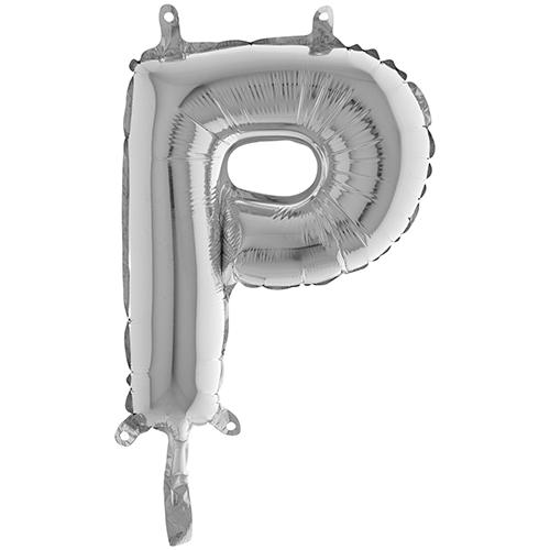 [G14359S-P] Lettre "P"  Argent 14"  - Grabo