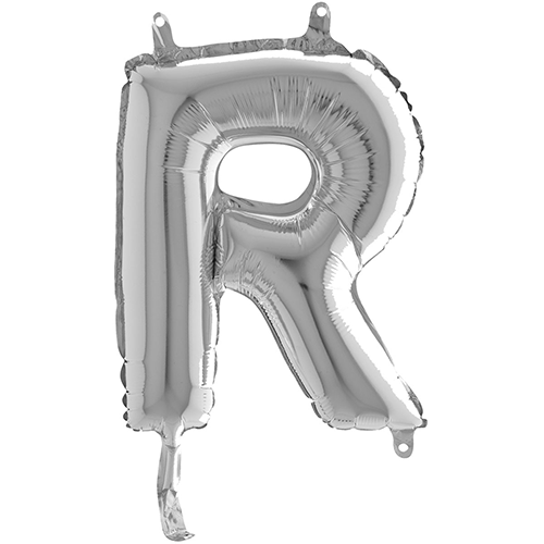 [G14379S-P] Lettre "R"  Argent 14"  - Grabo
