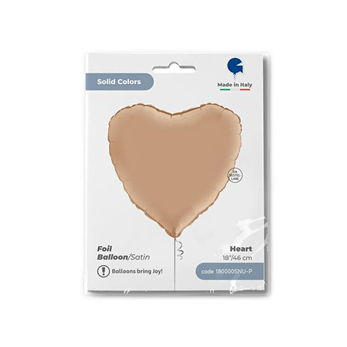 [G180000SNU-P] Coeur Satin Nude 18" - Grabo