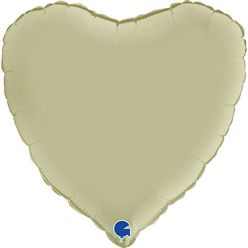 [G180000SOGR] Coeur Satin Olive Green 18" - Grabo