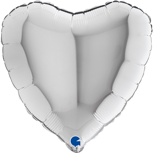 [G18009S] Coeur Argent 18" - Grabo