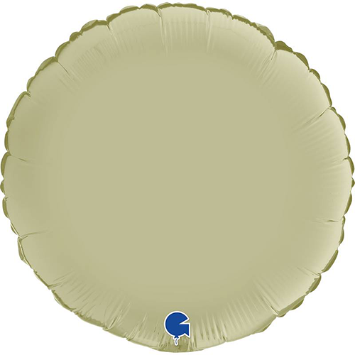 [G181000SOGR] Rond Satin Olive Green 18" Vrac - Grabo