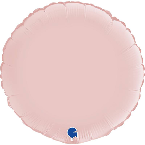 [G181000SPP] Rond Satin Pastel Pink 18" Vrac - Grabo