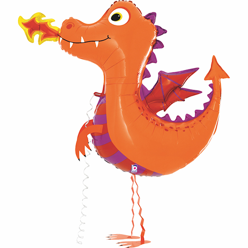 [G18102-P] Balloon Friend Dragon 41" - Grabo
