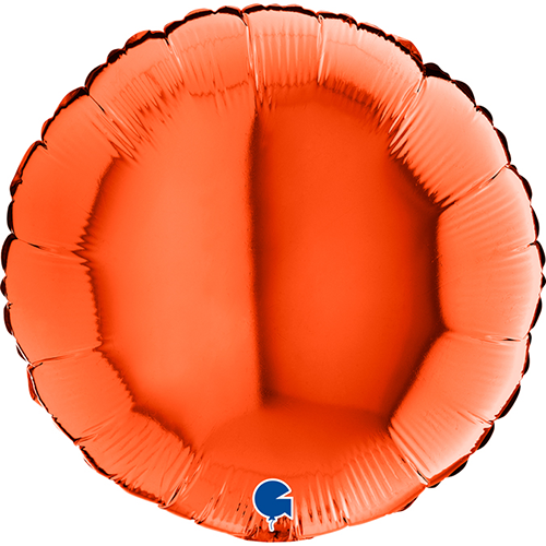 [G18115O] Rond Orange 18" Vrac - Grabo