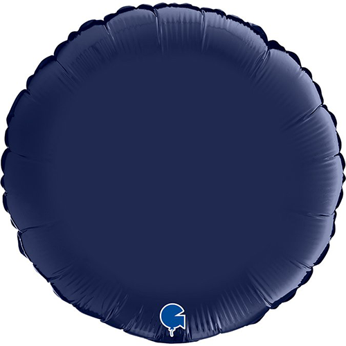 [G181S02BN] Rond Satin Bleu Marine 18" Vrac - Grabo