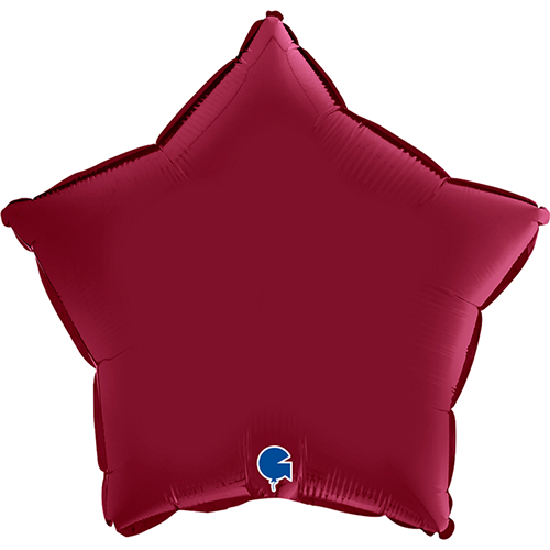 [G192S03CY] Étoile Satin Cerise 18" Vrac - Grabo